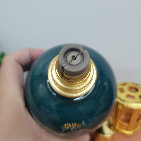 Vintage French Artoria Limoges Lampe Berger - Picture 9 of 10